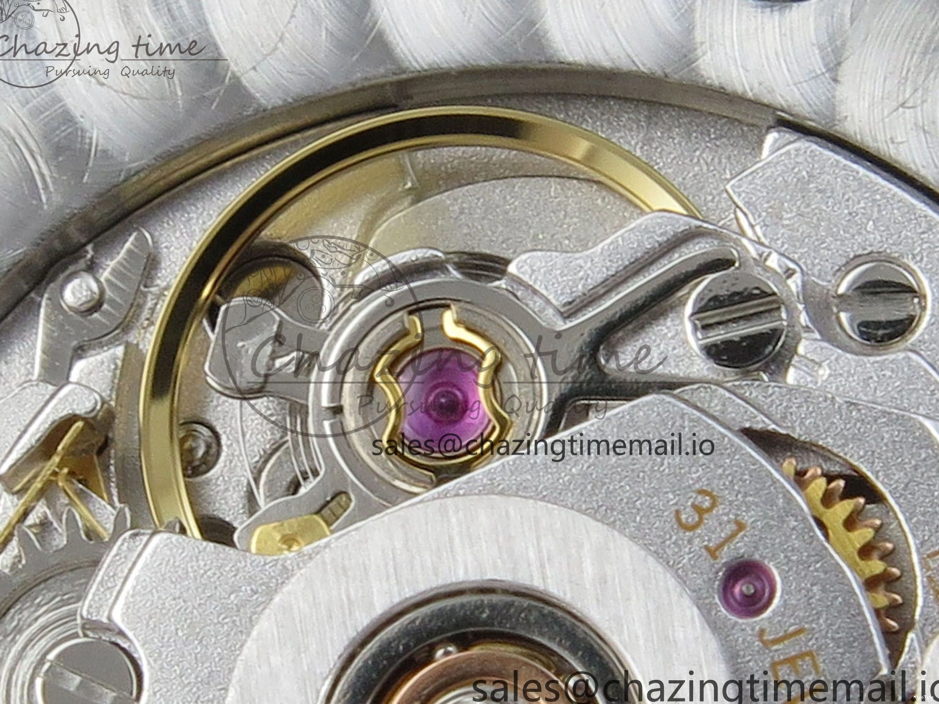 MiroTime 1226 DateJust 31 278274 THBF 1:1 Best Edition 904L Steel RG Roman Dial Diamonds Bezel on SS Jubilee Bracelet HZ Cal. Modern 37